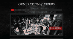 Desktop Screenshot of generationofvipers.com